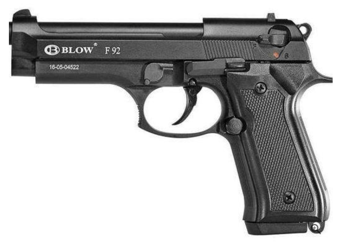 BB & Pellet Guns F92 Blowback Blank Gun (Black) for sale in Durban (ID588199335)