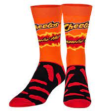 ODD Sox Mens Crew Cheetos Flami ...