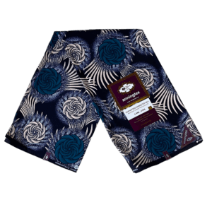 Ankara African Wax Print Soft Finish (Flower pattern)